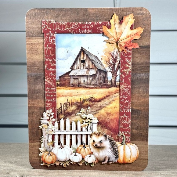 Handmade Fall / Autumn / Thanksgiving Greeting Card - Picture 1 of 1